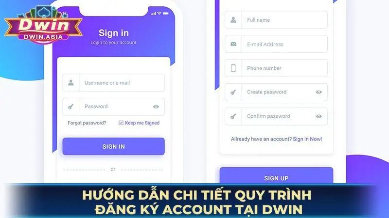 Chi tiết các bước đăng ký DWIN