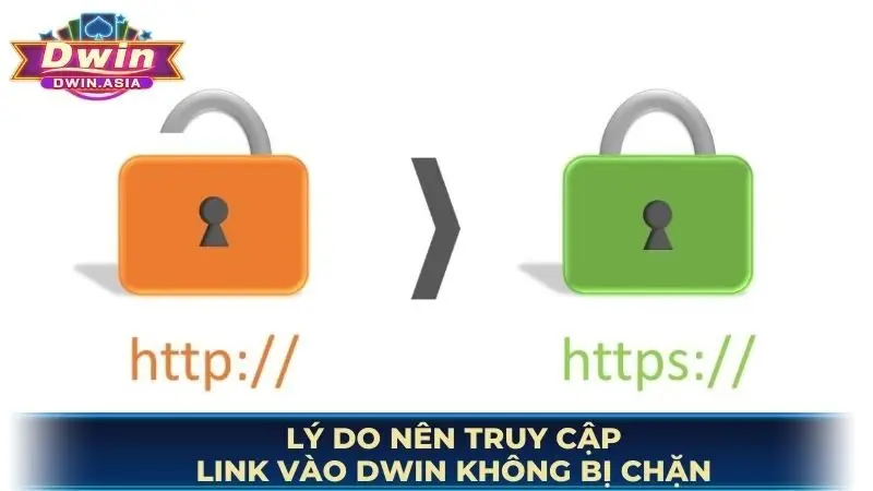 Lý do nên truy cập link vào DWIN không bị chặn