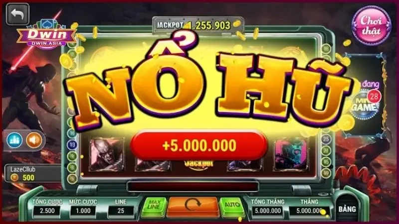 Nổ Hũ Dwin - Chinh Phục Jackpot Đổi Thưởng Lớn Uy Tín