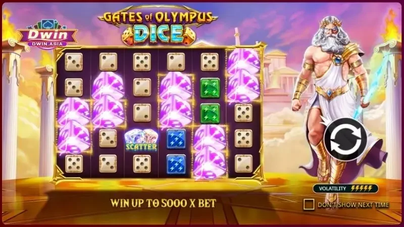 Gates of Olympus tại Dwin - Săn Hệ Số X500 Từ Thần Zeus