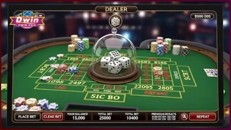 Sicbo Dwin - Nghệ Thuật Chinh Phục Tài Xỉu Live Casino